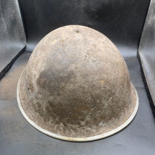 Load image into Gallery viewer, Original WW2 British/Canadian Army Mk3 Turtle Combat Helmet - The Militaria Shop