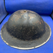 Load image into Gallery viewer, Genuine WWII WW2 British Army Combat Helmet with Liner - The Militaria Shop