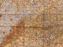 Load image into Gallery viewer, Original WW2 British Army RAF Navy Base Map of England - Midlands - Birmingham - The Militaria Shop