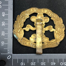 Lade das Bild in den Galerie-Viewer, Original WW2 British Army Cap Badge - South Lancashire Prince of Wales Volunteer - The Militaria Shop