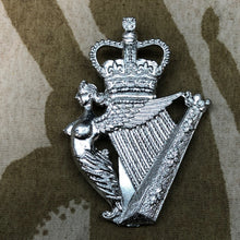 Load image into Gallery viewer, Genuine British Army Cap Badge - Royal Irish Regiment - The Militaria Shop