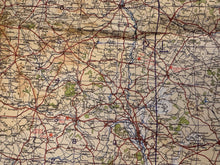 Load image into Gallery viewer, Original WW2 British Army RAF Navy Base Map of England - The Midlands Birmingham - The Militaria Shop