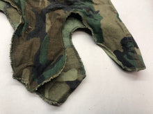 Load image into Gallery viewer, Original US Army Vietnam War Era M1 Camo Helmet Cover - Local Find - Combat Worn - The Militaria Shop