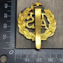 Load image into Gallery viewer, Original WW2 British Army Auxiliary Territorial Service ATS Cap Badge - The Militaria Shop