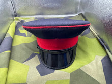 Load image into Gallery viewer, Original British Army REME Peaked Cap - Size 55cm - The Militaria Shop
