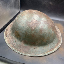 Load image into Gallery viewer, Original WW2 British Army Mk2 "Brodie" Combat Helmet - The Militaria Shop