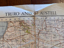 Load image into Gallery viewer, Original WW2 British Army GSGS OS Map Great Britain - Truro & St Austell - The Militaria Shop