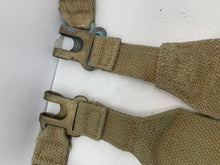 Load image into Gallery viewer, Original WW2 37 Pattern British Army L Strap Set - The Militaria Shop