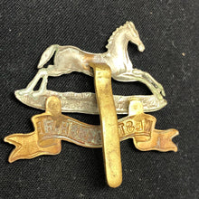 Charger l'image dans la galerie, Genuine WW2 British Army Brass Cap Badge - West Yorkshire Regiment - The Militaria Shop