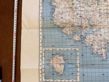 Load image into Gallery viewer, Original WW2 British Army GSGS Map of Scotland - Mainland Shetland Islands - The Militaria Shop