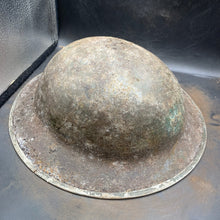 Load image into Gallery viewer, Original WW2 British Army Mk2 "Brodie" Combat Helmet - The Militaria Shop