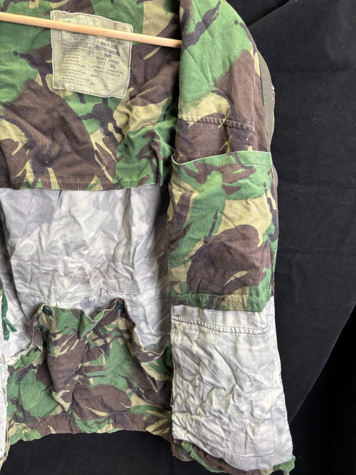 Surplus British Army Woodland DPM Smock Combat Jacket -Size 170/96 - The Militaria Shop
