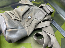 Load image into Gallery viewer, Original Post WW2 German Army Paratrooper's Gas Mask Bag - The Militaria Shop