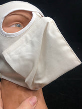 Load image into Gallery viewer, Royal Navy Extreme Cold Weather Flame Resistant White Face Mask Cover - NEW - The Militaria Shop