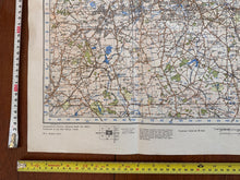 Charger l'image dans la galerie, Original WW2 British Army OS Map of Great Britain - Birmingham - The Militaria Shop