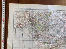 Load image into Gallery viewer, Original WW2 British Army GSGS OS Map of Scotland - Kilmarnock & Ayr - The Militaria Shop