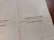 Charger l'image dans la galerie, Original WW2 British Army GSGS OS Map of England - Barnsley & Sheffield - The Militaria Shop