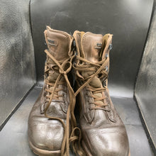 Load image into Gallery viewer, British Army Surplus Brown Leather YDS Combat Patrol Boots - Size UK 10 M - The Militaria Shop