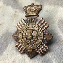 Load image into Gallery viewer, Original British Army Duke of Edinburgh's Own Volunteer Rifles Cap Badge - The Militaria Shop
