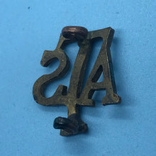 Load image into Gallery viewer, Original WW2 British Army Collar Badge - Auxiliary Territorial Service ATS - The Militaria Shop