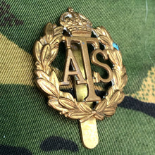 Load image into Gallery viewer, Original WW2 British Cap Badge - Auxiliary Territorial Service - The Militaria Shop