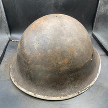 Load image into Gallery viewer, Original WW2 British/Canadian Army Mk3 "Turtle" Combat Helmet - The Militaria Shop