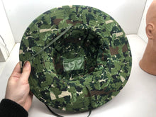 Load image into Gallery viewer, Genuine US Army Jungle Camouflage Boonie Sun Hat Warm Type II - Size 8 1/2 - The Militaria Shop