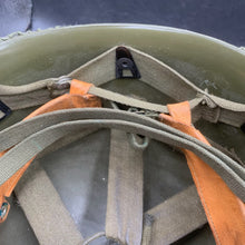 Load image into Gallery viewer, Genuine Dutch Army M53 Euroclone of WW2 US M1 Camouflaged Helmet & Liner Set - The Militaria Shop