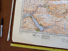 Load image into Gallery viewer, Original WW2 British Army GSGS Map of Scotland - Lochcarron & Dornie - The Militaria Shop