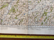 Load image into Gallery viewer, Original WW2 British Army GSGS Map of England & Wales - Shrewsbury & Welshpool - The Militaria Shop