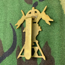 Load image into Gallery viewer, Original British Army 21st Lancers Cap Badge - The Militaria Shop