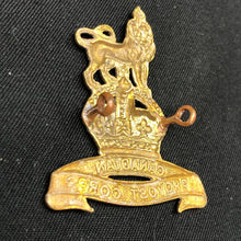 Load image into Gallery viewer, Original British Army WW1 / WW2 Canadian Provost Corps Cap Badge - The Militaria Shop