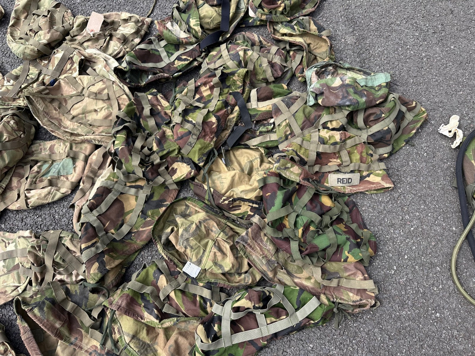 DEALER BULK LOT - 26x MTP 24x DPM Camouflaged Covers Mk6 Mk7 Mixed Sizes - The Militaria Shop