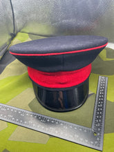 Charger l'image dans la galerie, Genuine British Army Adjutant General's Corps Peaked Dress Cap - Size 55cm - The Militaria Shop