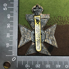 Load image into Gallery viewer, Original WW2 British Army Cap Badge - King's Royal Rifle Corps - The Militaria Shop