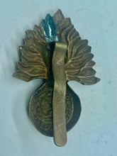 Load image into Gallery viewer, Original British Army WW1 / WW2 Royal London Fusiliers Cap Badge - The Militaria Shop