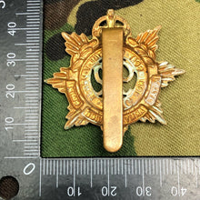 Load image into Gallery viewer, Original WW2 British Army Royal Army Service Corps Cap Badge - Kings Crown - The Militaria Shop