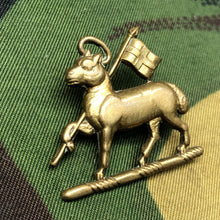Load image into Gallery viewer, Original WW1 British Army Collar Badge - Queen's Royal Regiment (West Surrey) - The Militaria Shop