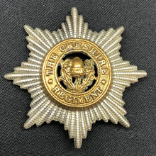Load image into Gallery viewer, Original WW2 British Army Cap Badge - The Cheshire Regiment - The Militaria Shop