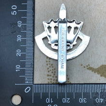 Load image into Gallery viewer, Original British Army Cap Badge - Queen's Regiment - The Militaria Shop