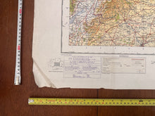 Load image into Gallery viewer, Original WW2 British Army RAF Navy Base Map of England - The Midlands Birmingham - The Militaria Shop