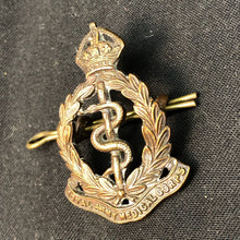 Load image into Gallery viewer, Original WW2 British Army Cap Badge - Royal Army Medical Corps - The Militaria Shop