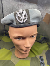 Load image into Gallery viewer, Original British Army - Army Air Corps Beret with Badge - Size 56cm - The Militaria Shop