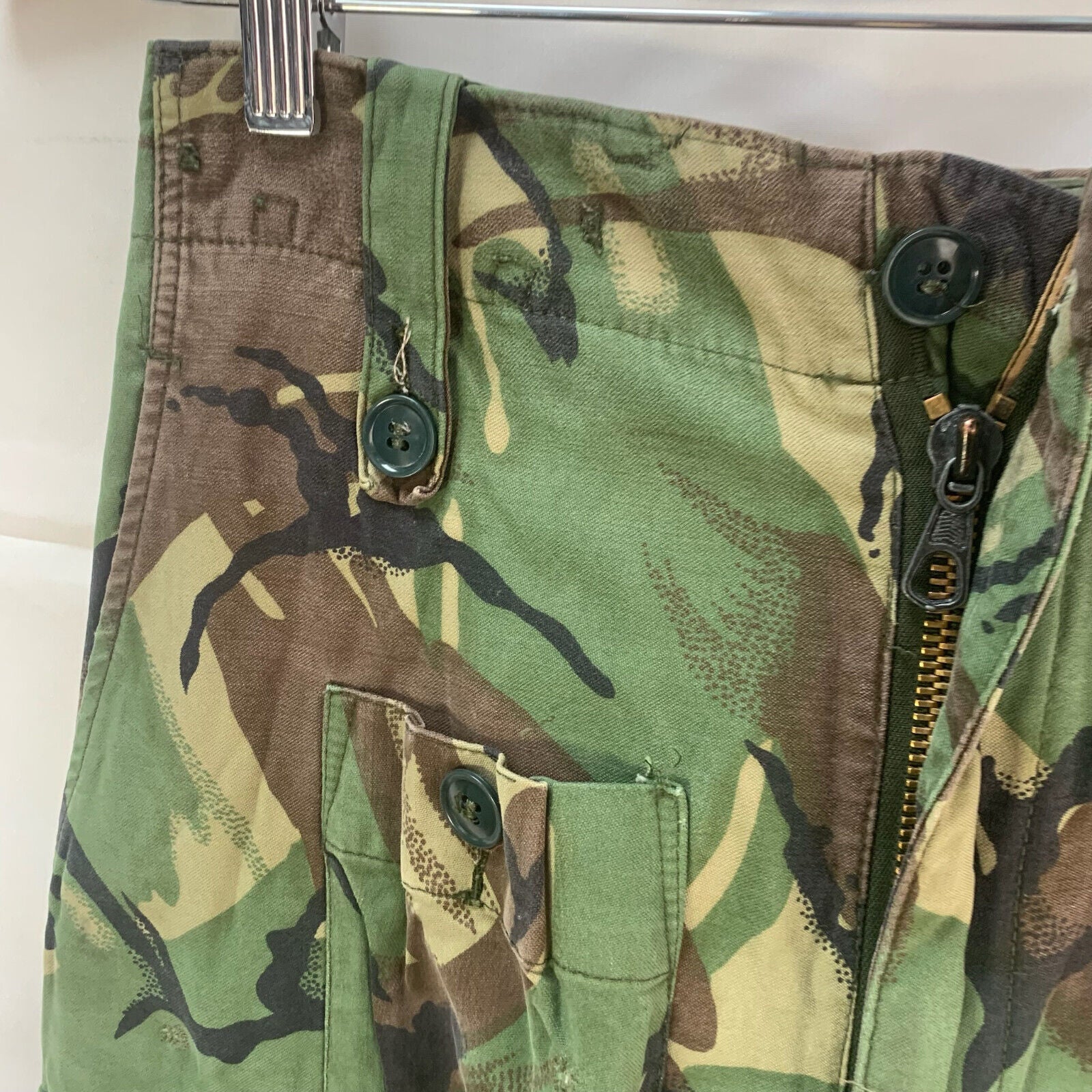Genuine British Army 68 Pattern DPM Jungle Camouflaged Trousers - Size 30" Waist - The Militaria Shop