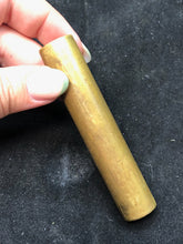 Load image into Gallery viewer, Original WW1 British Army SMLE Enfield Brass Oil Bottle - J.J.B Maker Marked - The Militaria Shop