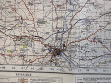Load image into Gallery viewer, Original WW2 British Army OS Map of Great Britain - Northampton - The Militaria Shop