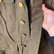 Lade das Bild in den Galerie-Viewer, Original WW2 US Army Class A Dress Jacket 1942 - Private Ryan Prop - 39" Large - The Militaria Shop
