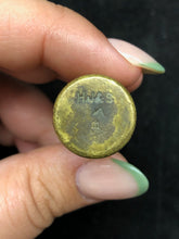 Load image into Gallery viewer, Original WW1 British Army SMLE Enfield Brass Oil Bottle - H.J&S Maker Marked - The Militaria Shop