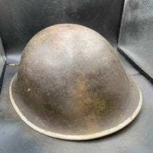 Load image into Gallery viewer, Original WW2 British/Canadian Army Mk3 "Turtle" Combat Helmet - The Militaria Shop