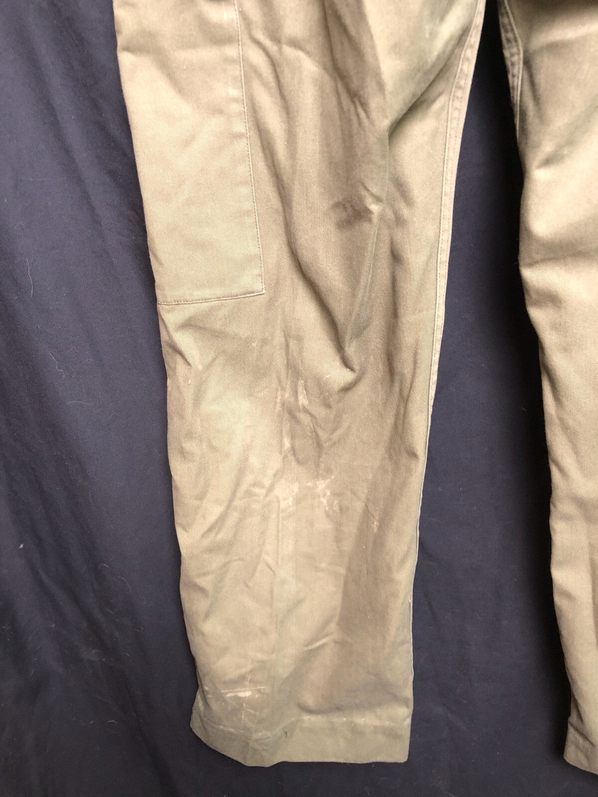 British Army OD Green Lightweight Combat Trousers - Size 28" Waist - The Militaria Shop